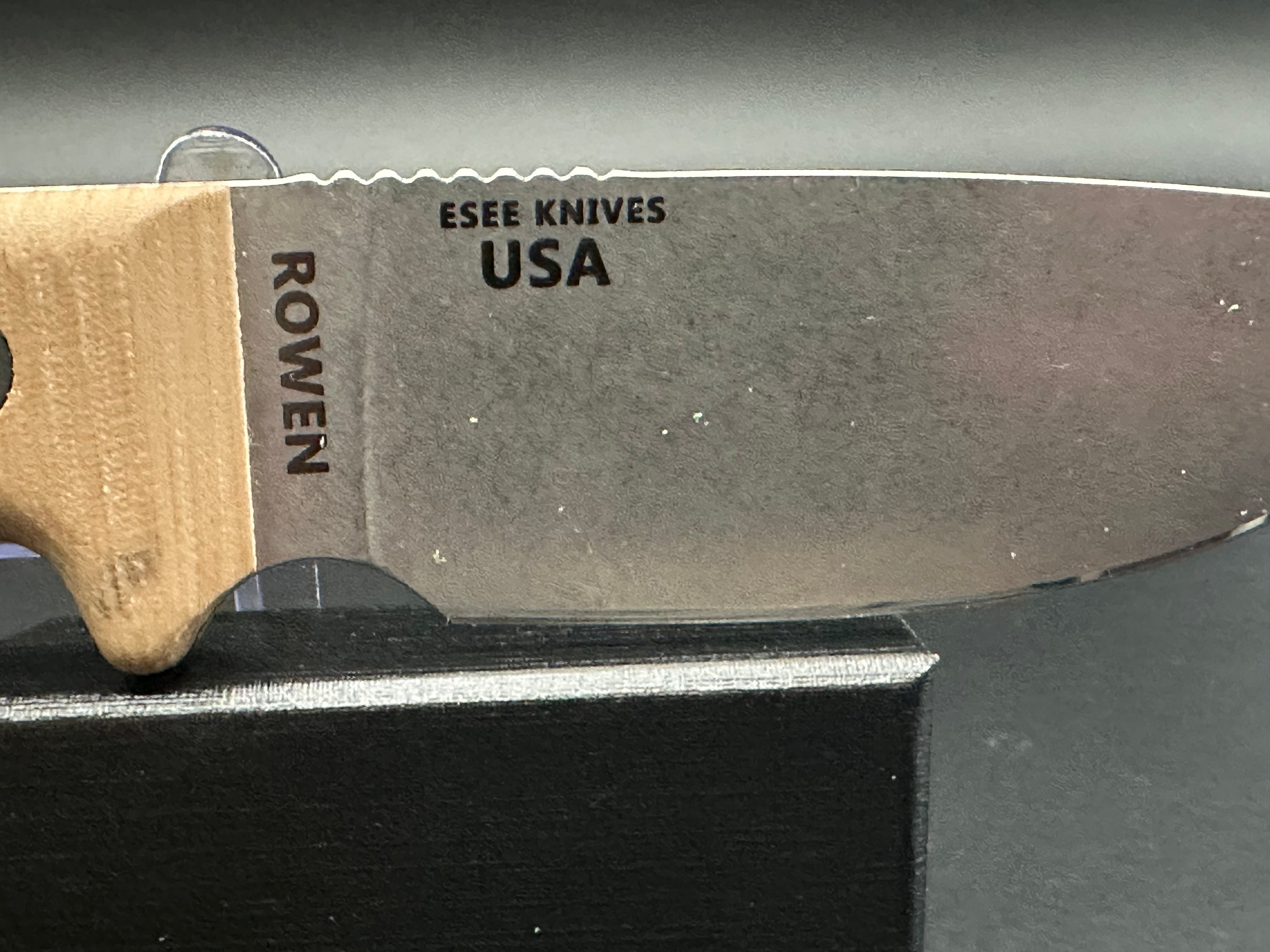 ESEE 3 S35VN Survival Knife with Custom Sheath & G10 Scales - Outdoor Camping, Hunting, Bushcraft Essential Gear