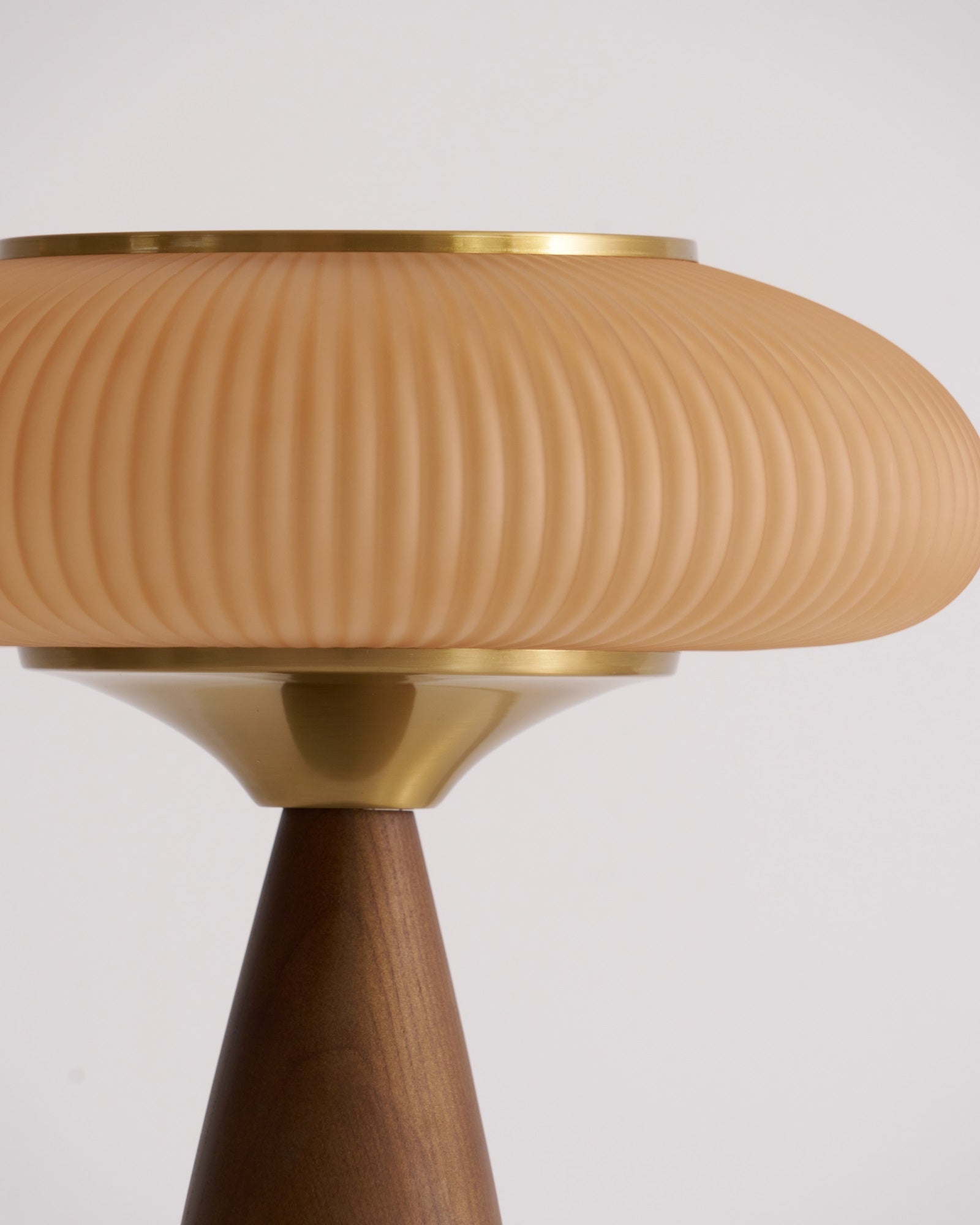 Cielo Wooden Rechargeable Table Lamp - Modern Nightstand Light with USB Charging for Bedroom, Living Room & Office Decor