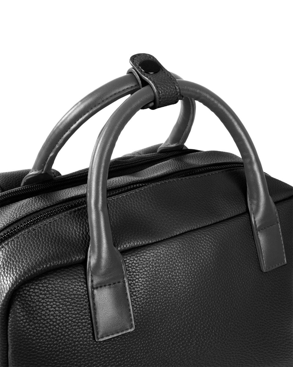 Bugatti Contrast Backpack II - Stylish Laptop Backpack for Men & Women, Water-Resistant Travel Backpack with USB Charging Port, Perfect for Work, School & Outdoor Adventures
