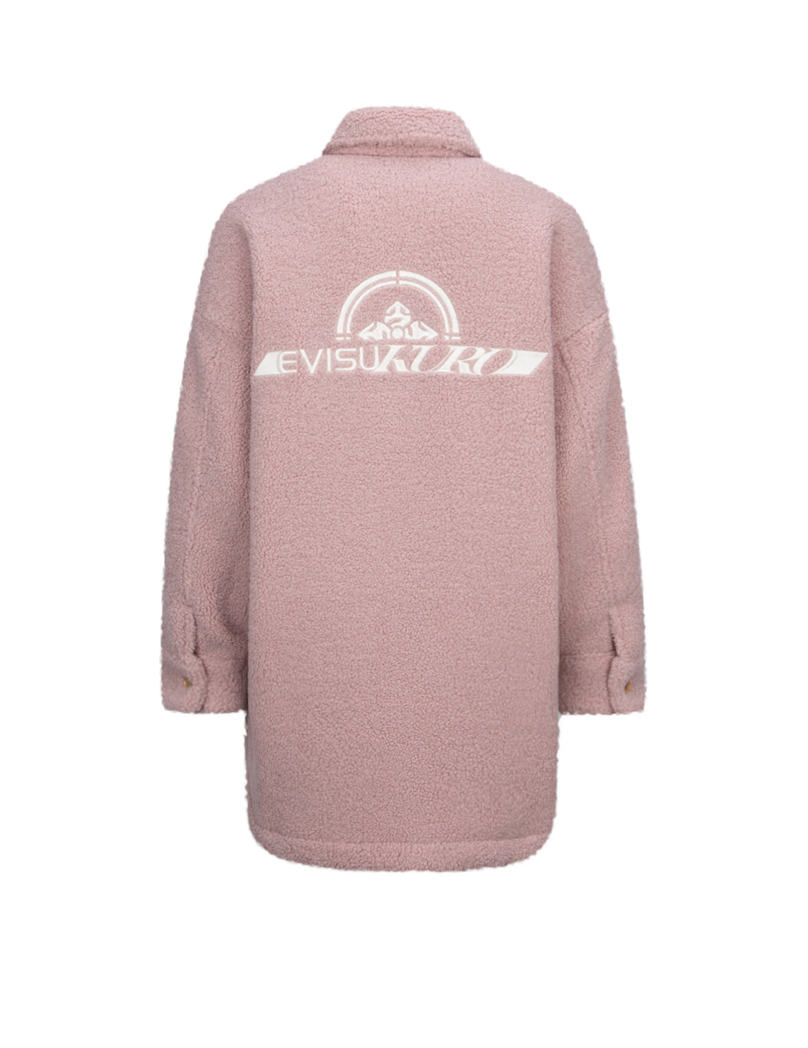 Triple Seagull Embroidered Lightweight Sherpa Fleece Jacket for Men & Women - Cozy Winter Layering, Outdoor Hiking & Casual Streetwear