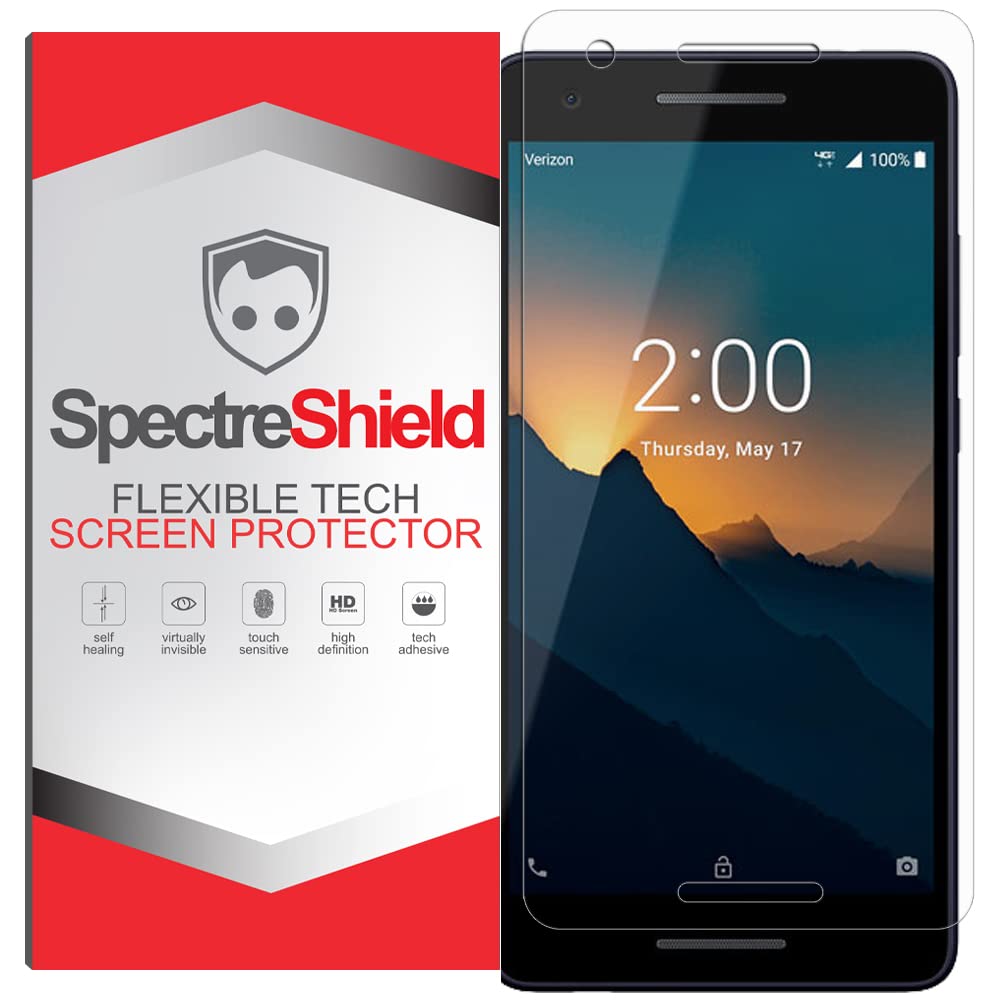 **Spectre Shield Screen Protector for Nokia 2V - Case Friendly, Flexible Full Coverage Clear TPU Film - Anti-Scratch & Bubble-Free Protection for Everyday Use**