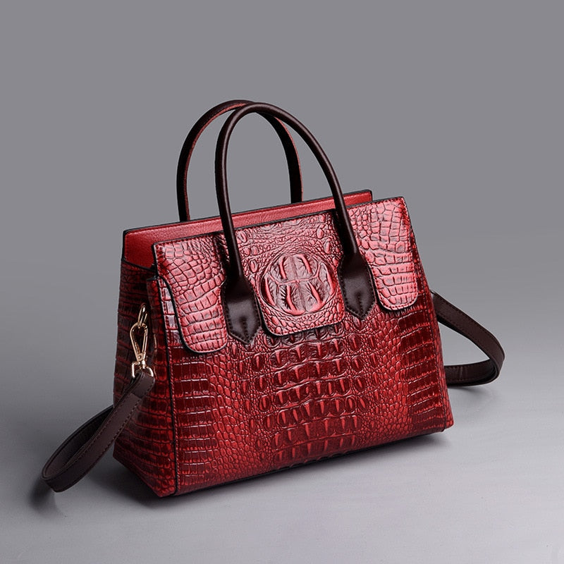 Genuine Leather Handbag for Women - Stylish & Durable Crossbody Purse for Work, Travel & Everyday Use