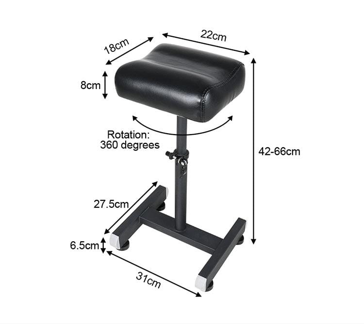 Aura Tattoo Arm Rest Leg Rest - Ergonomic Support for Tattoo Artists & Clients - Perfect for Tattoo Studios, Home Sessions & Professional Use