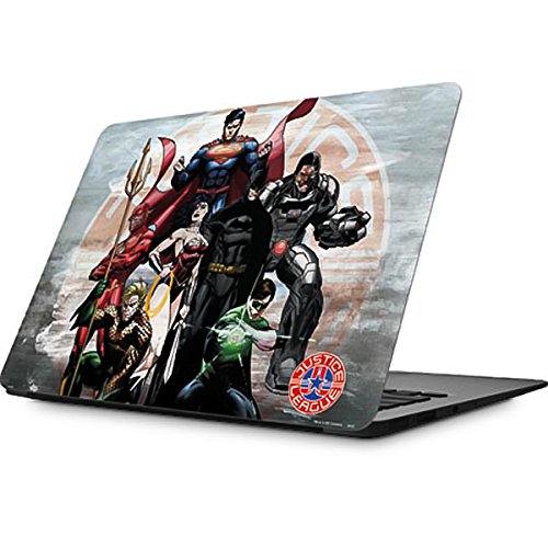 Official Warner Bros Justice League Laptop Skin Decal for MacBook Air 13.3