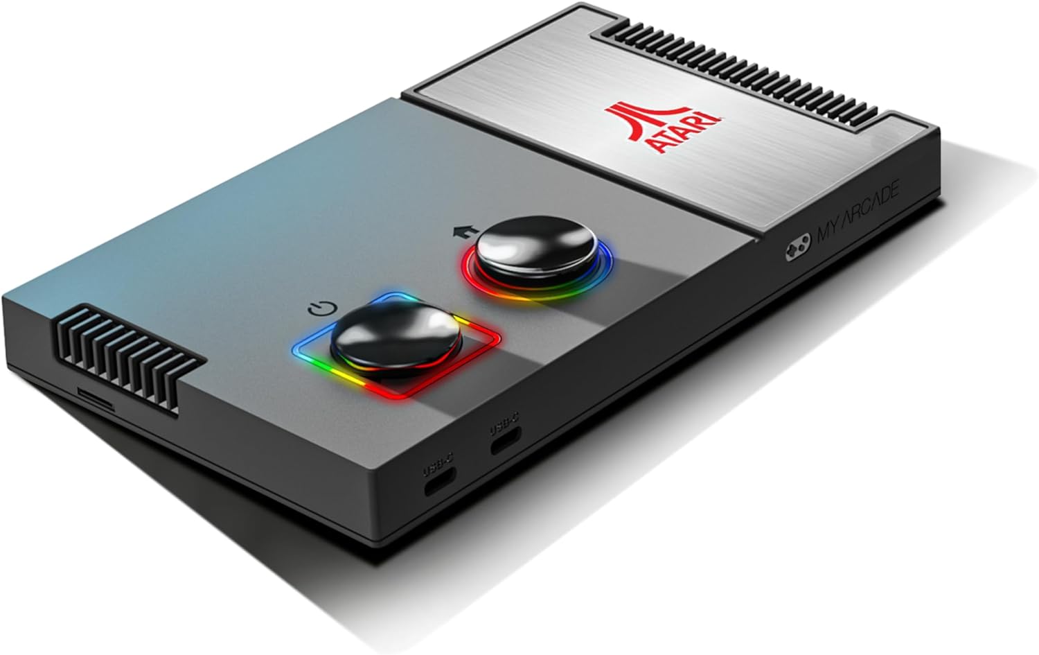 My Arcade Atari GameStation Pro Retro Video Game Console - 200+ Classic Games, Wireless Joysticks, Plug & Play System for Home Entertainment | Perfect for Family Game Nights & Retro Gaming Enthusiasts