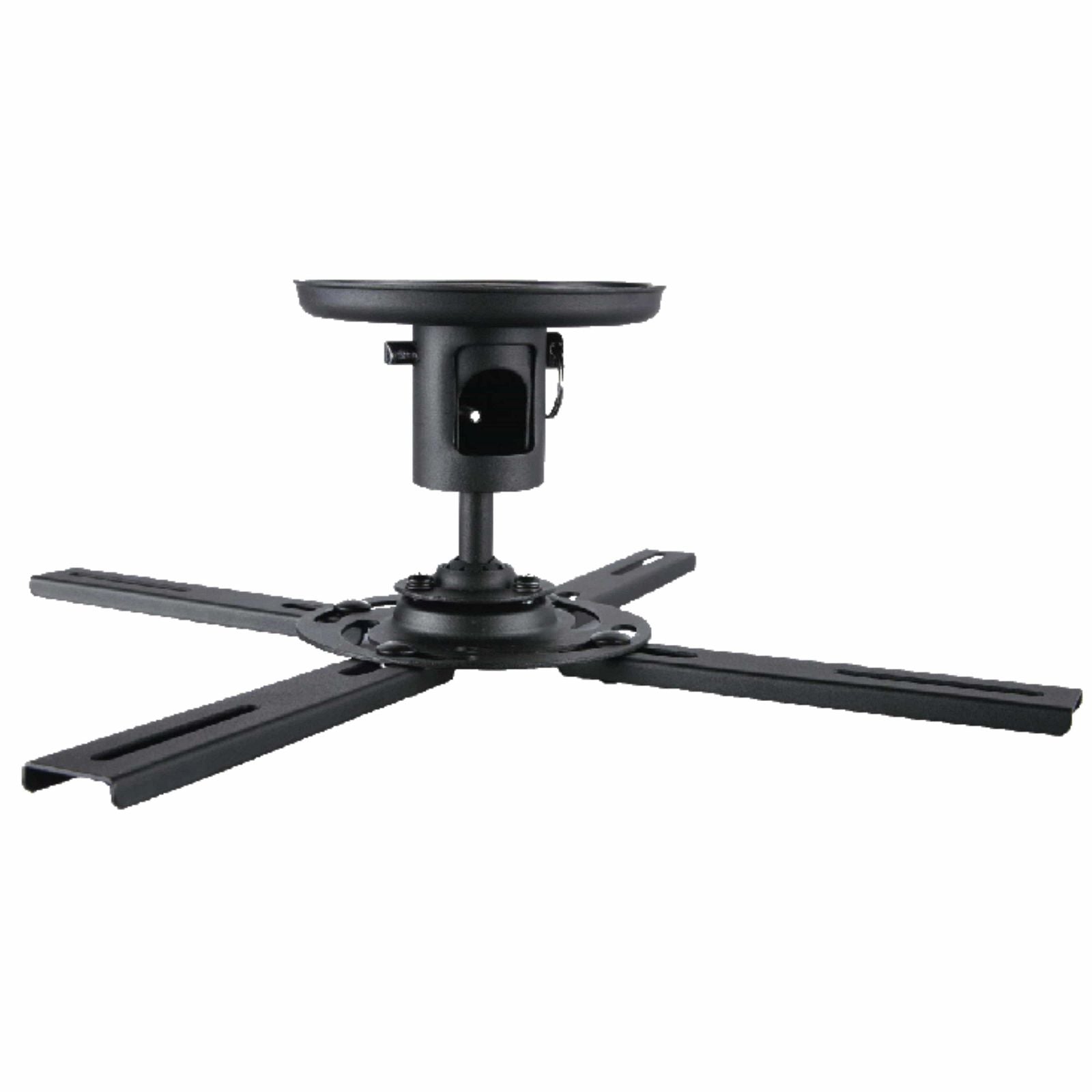 Tauris™ Universal Projector Ceiling Mount Bracket - Adjustable for Home Theater, Office & Classroom Projectors - Heavy Duty 360° Rotation Mounting Kit
