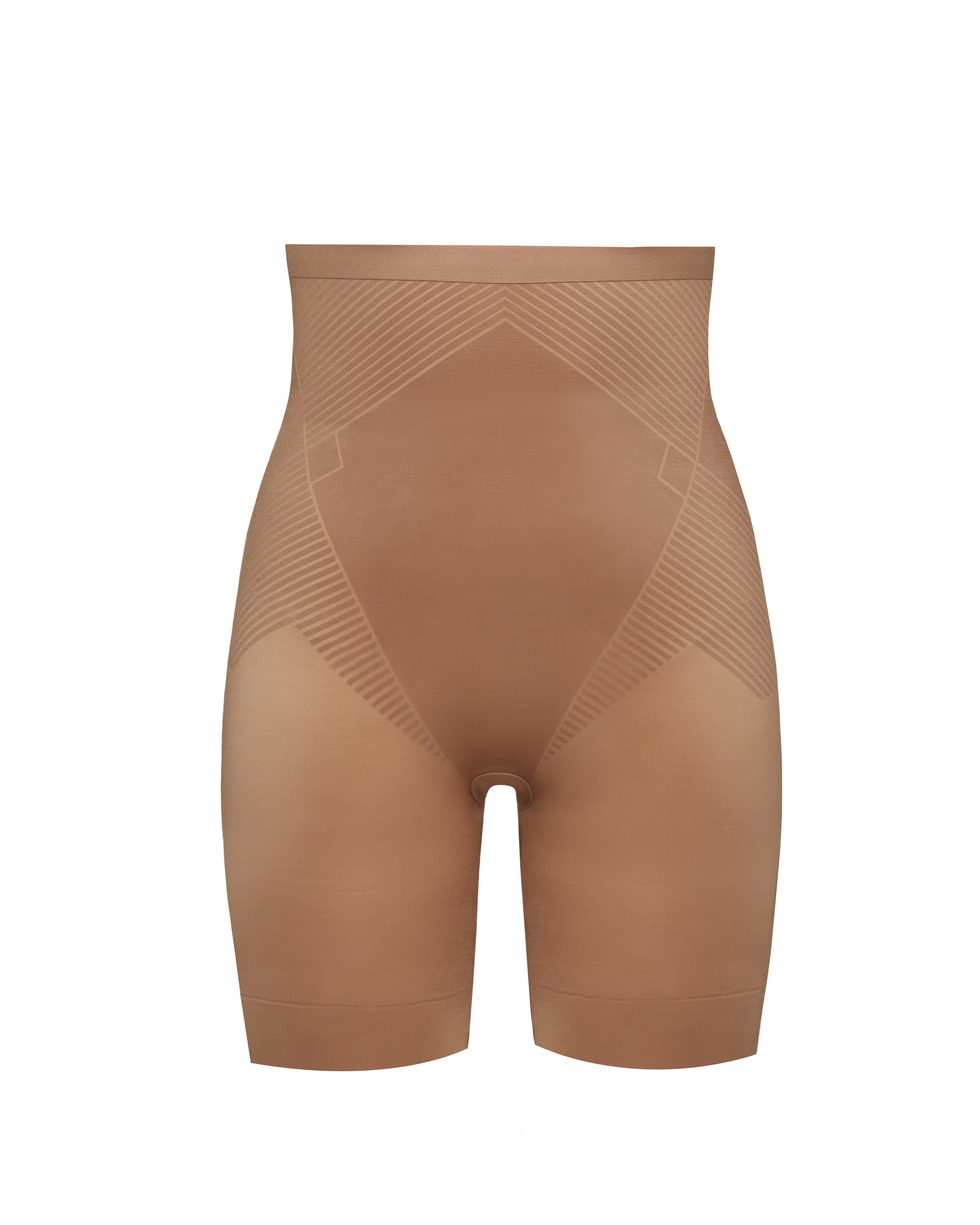 SPANX Shapewear Invisible High Waisted Mid Thigh Shorts - Slimming Body Shaper for Women | Perfect for Dresses, Work & Everyday Wear