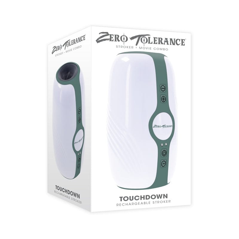 ZT Touchdown Rechargeable Vibrating Tighten Stroker - Powerful Male Enhancement Device for Intimate Pleasure & Sensual Massage - Perfect for Couples & Solo Play