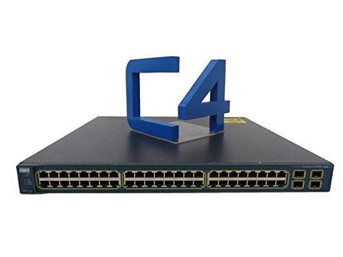 Refurbished Cisco WS-C3560G-48TS-E Catalyst 3560G 48-Port Gigabit Ethernet Switch | High-Speed Network Switch for Office, Data Center & Enterprise Use