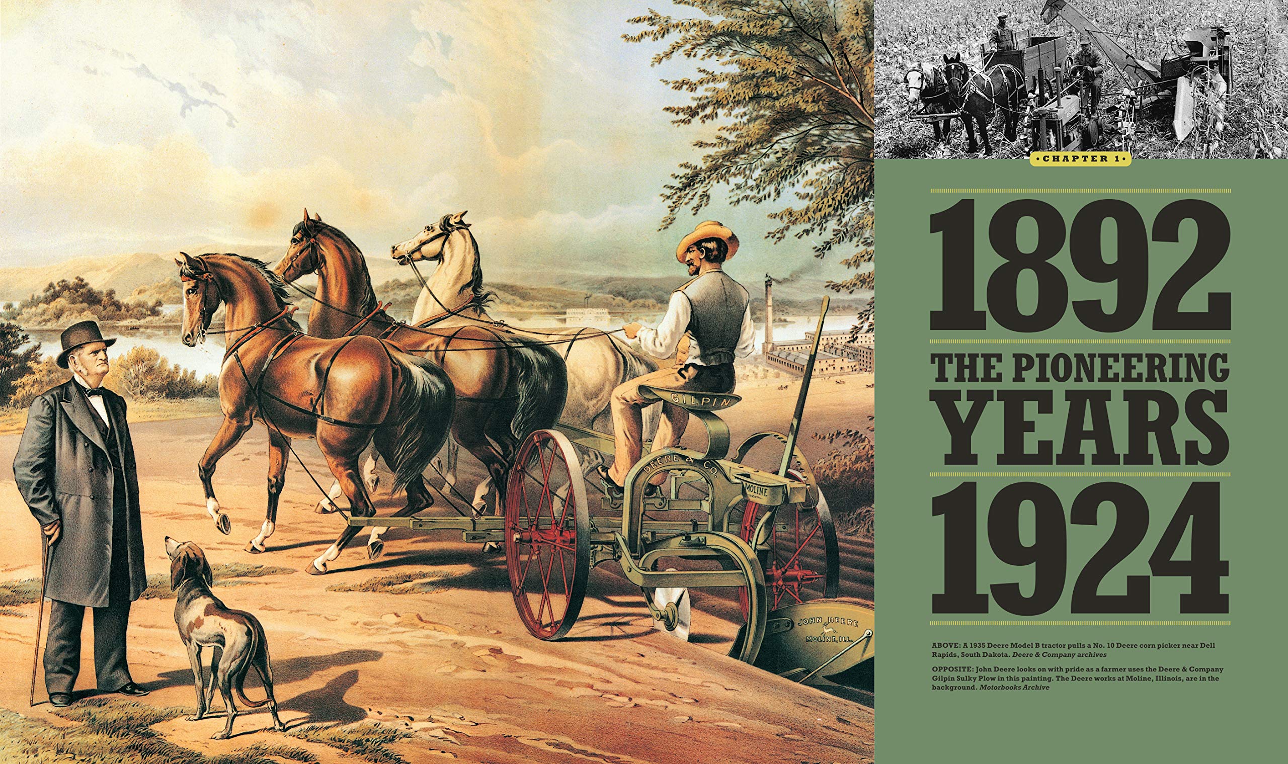 **The Complete Book of Classic John Deere Tractors: History, Models & Evolution - First 100 Years (Complete Book Series) | Perfect for Collectors, Farmers & Tractor Enthusiasts**