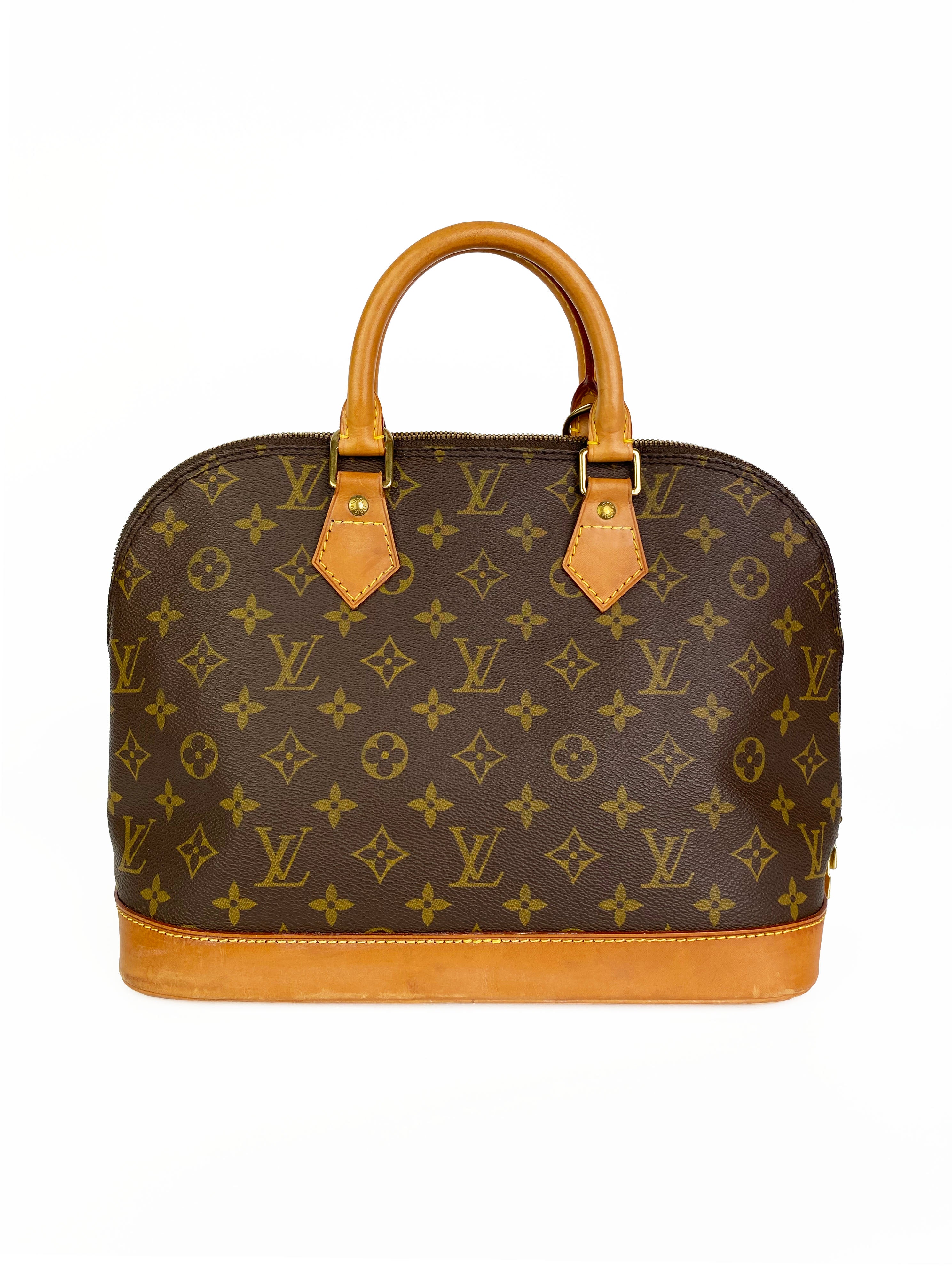 Authentic Louis Vuitton Vintage Alma MM Handbag - Luxury Leather Shoulder Bag for Women | Perfect for Work, Travel & Special Occasions