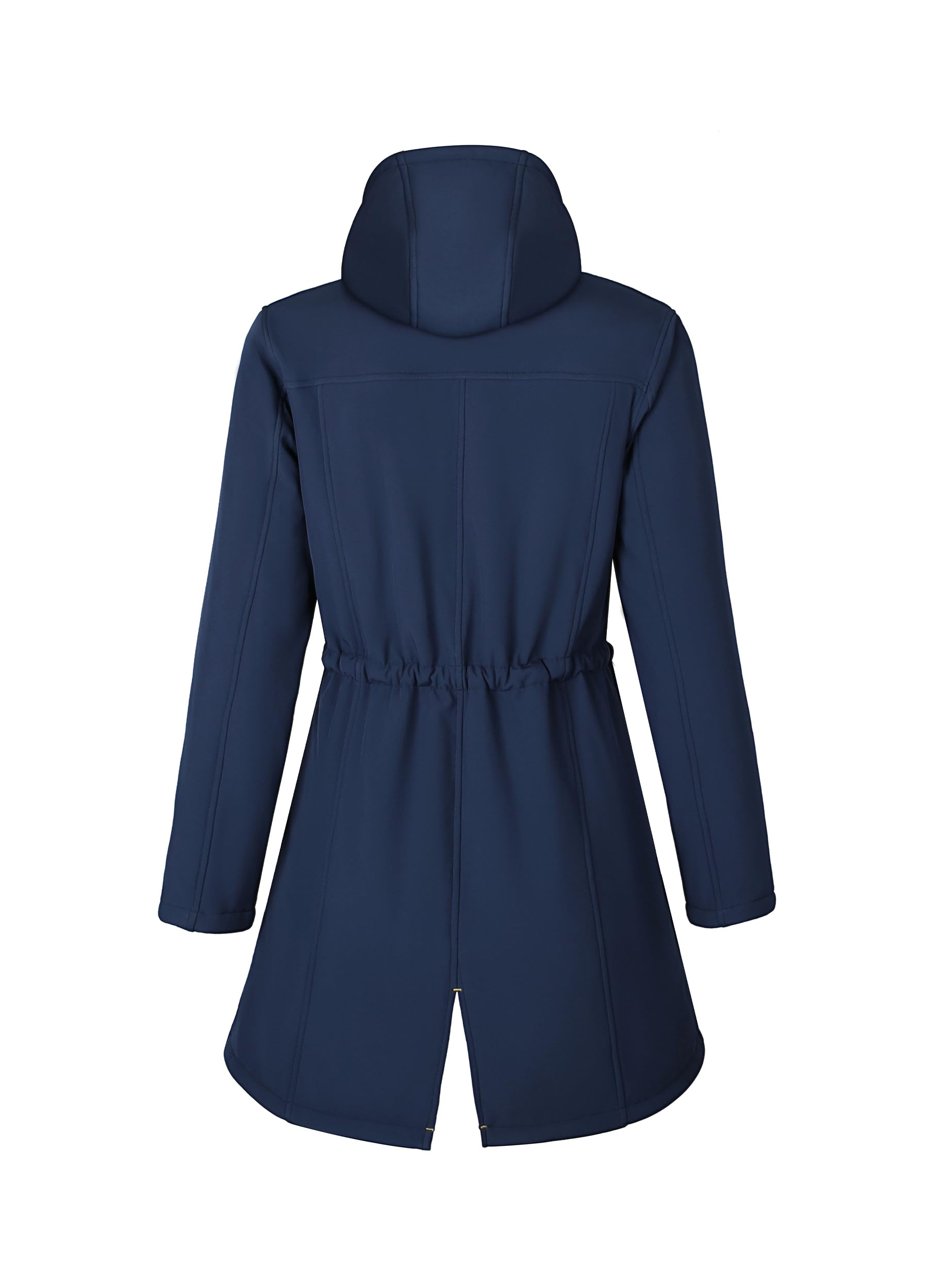 Women's Softshell Jacket with Fleece Lining - Insulated Winter Coat with Hood for Outdoor Activities - Hiking, Skiing & Cold Weather Protection