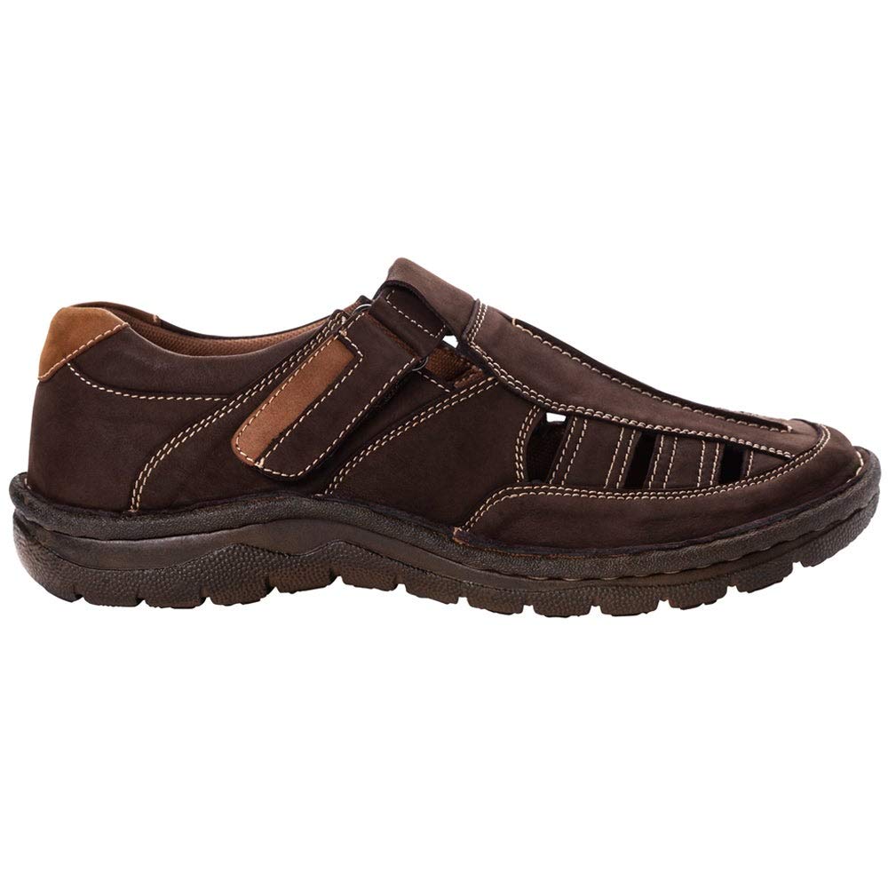 Propet Men's Jack Fisherman Sandal - Comfortable & Durable Outdoor Walking Sandals for Hiking, Beach, and Casual Wear