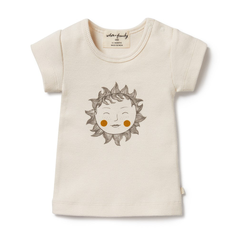 Shine On Me Organic Cotton T-Shirt for Women - Eco-Friendly Casual Wear for Everyday Comfort & Style