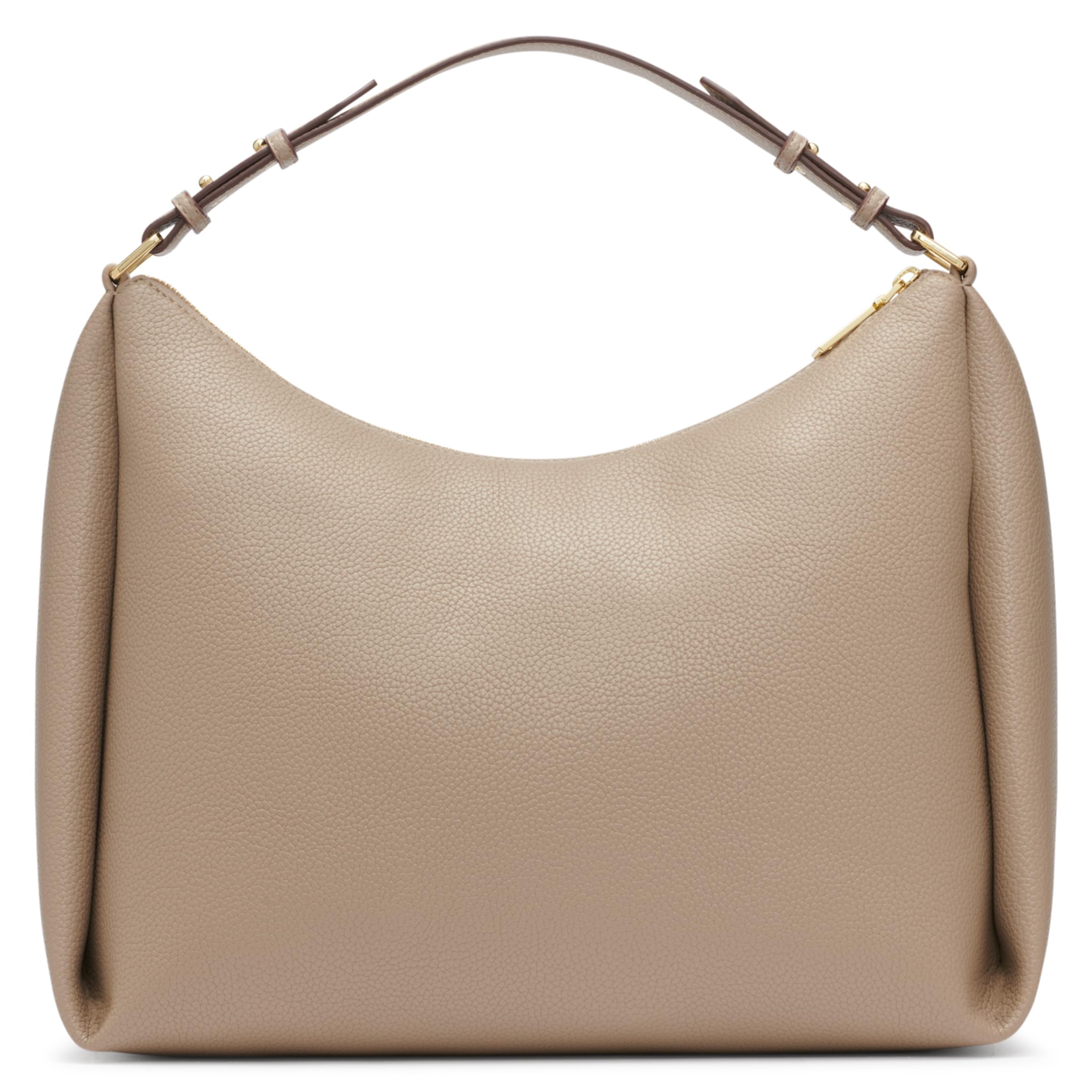 DKNY Hailey Hobo Bag for Women - Genuine Leather Shoulder Purse, Crossbody Handbag with Adjustable Strap - Perfect for Work, Travel & Everyday Use