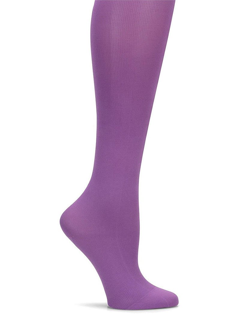 Nurse Mates Orchid Microfiber Compression Socks for Women - Medium Support, Comfortable & Breathable - Perfect for Nurses, Healthcare Workers & Long Shifts