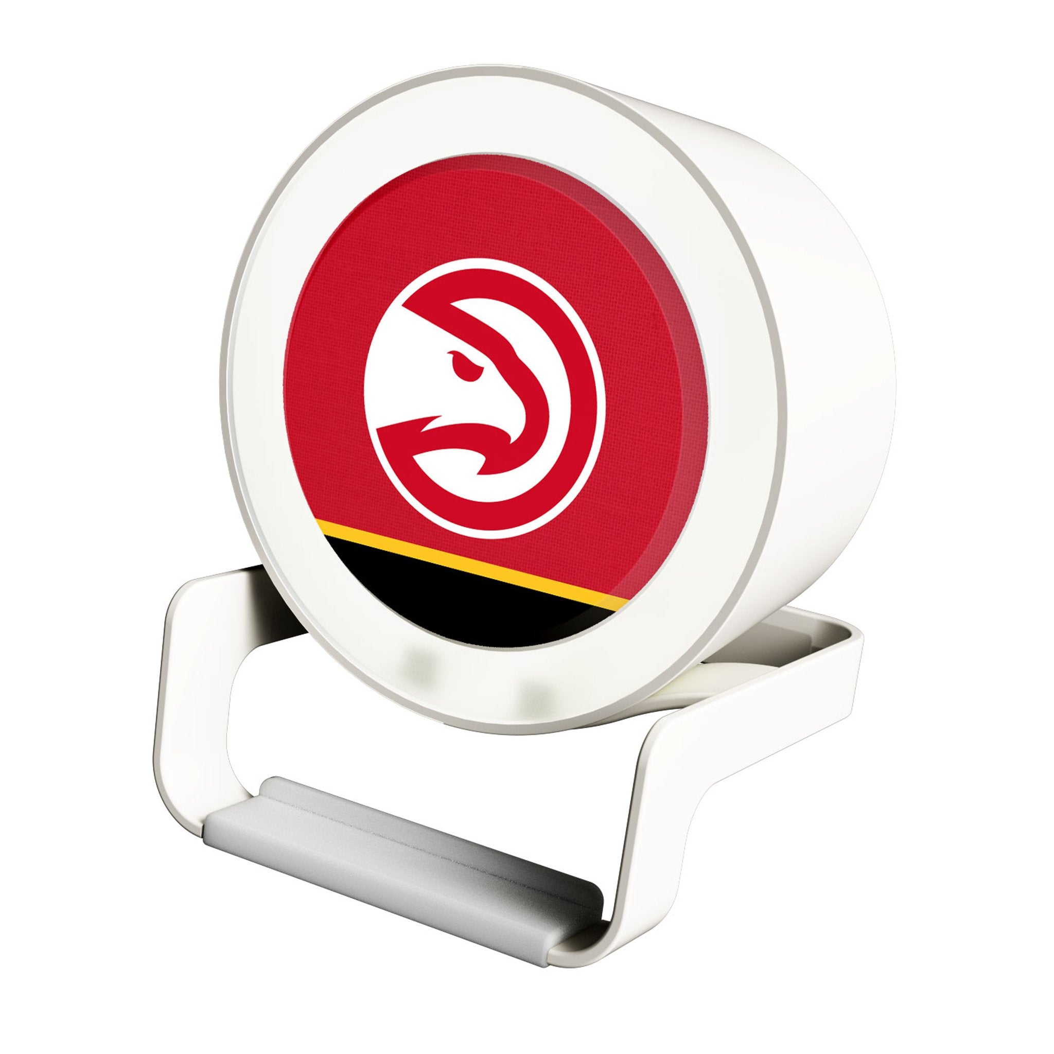 Atlanta Hawks NBA Team Logo Night Light with USB Charger & Bluetooth Speaker - Perfect for Bedroom, Game Room, and Home Decor