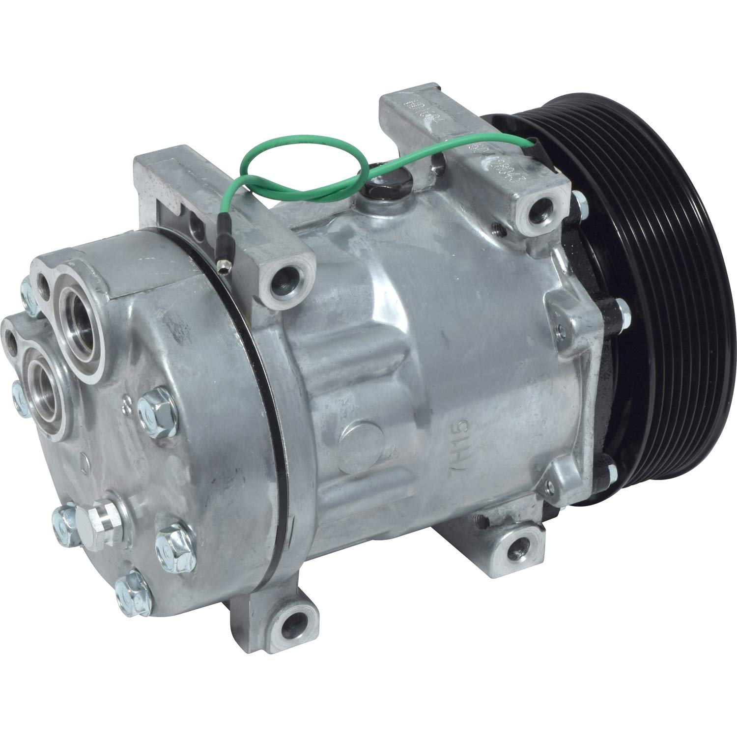 SD7H15 A/C Compressor Replacement for OE# 20538307 21184142 7420538307 - Fits Various Car Models - High Performance Auto Air Conditioning Part - Perfect for Summer Cooling & Vehicle AC Repair
