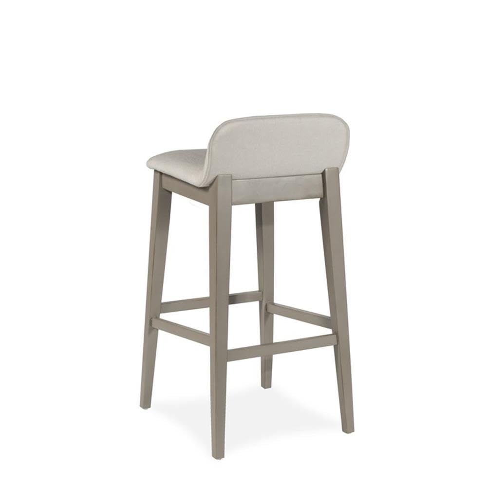 Home Square Furniture Non Swivel Counter Height Bar Stools Set of 2 - Modern Kitchen Island & Breakfast Nook Seating for Home & Restaurant Use