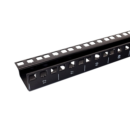 Heavy Duty Cage Hole Mounting Rails for SOHO Server Cabinets - 8U, 12U, 24U Rack Mount Brackets (Set of 4) - Perfect for Network Equipment, AV Systems & Data Center Organization