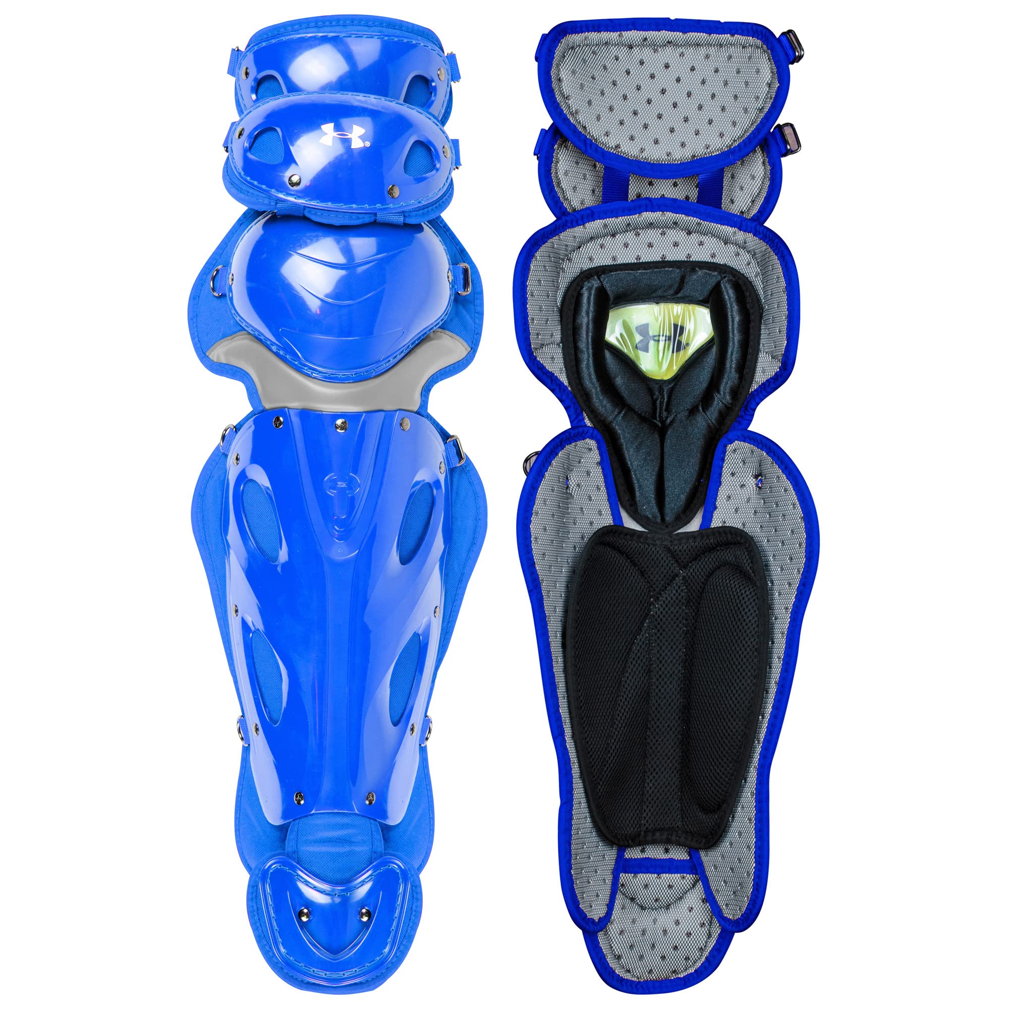 Under Armour UALG4-SRPRO UA Pro4 Leg Guards for Baseball - Senior Youth (Ages 12-16, 14.5