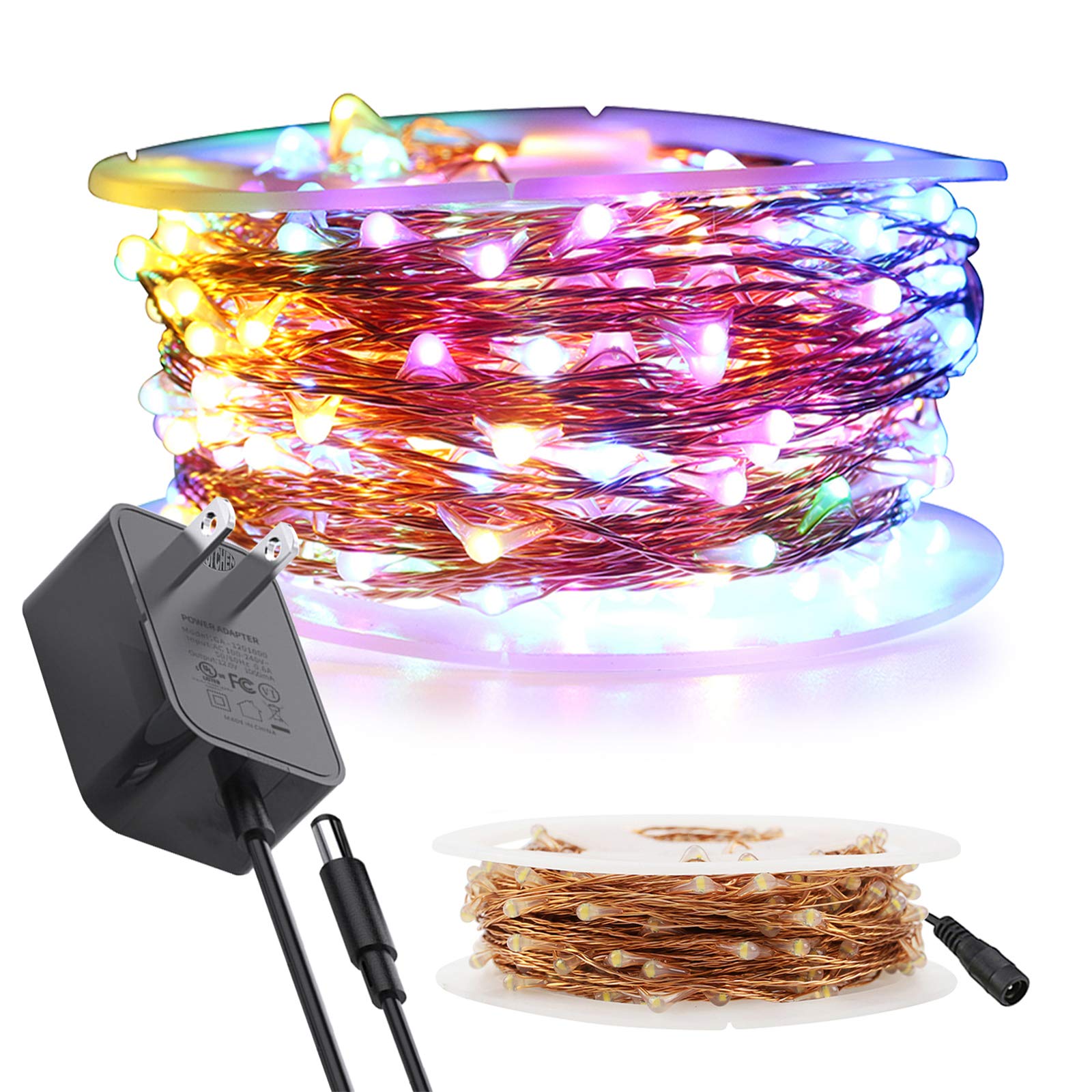 300 LED Fairy Lights - 99ft Waterproof String Lights for Bedroom, Wedding & Christmas Decor