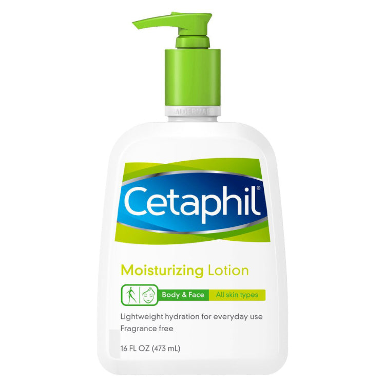 Cetaphil Moisturizing Lotion for Dry Skin - Fragrance Free & Hypoallergenic Body Lotion - Daily Hydration for Face & Hands - Ideal for Sensitive Skin Care Routine