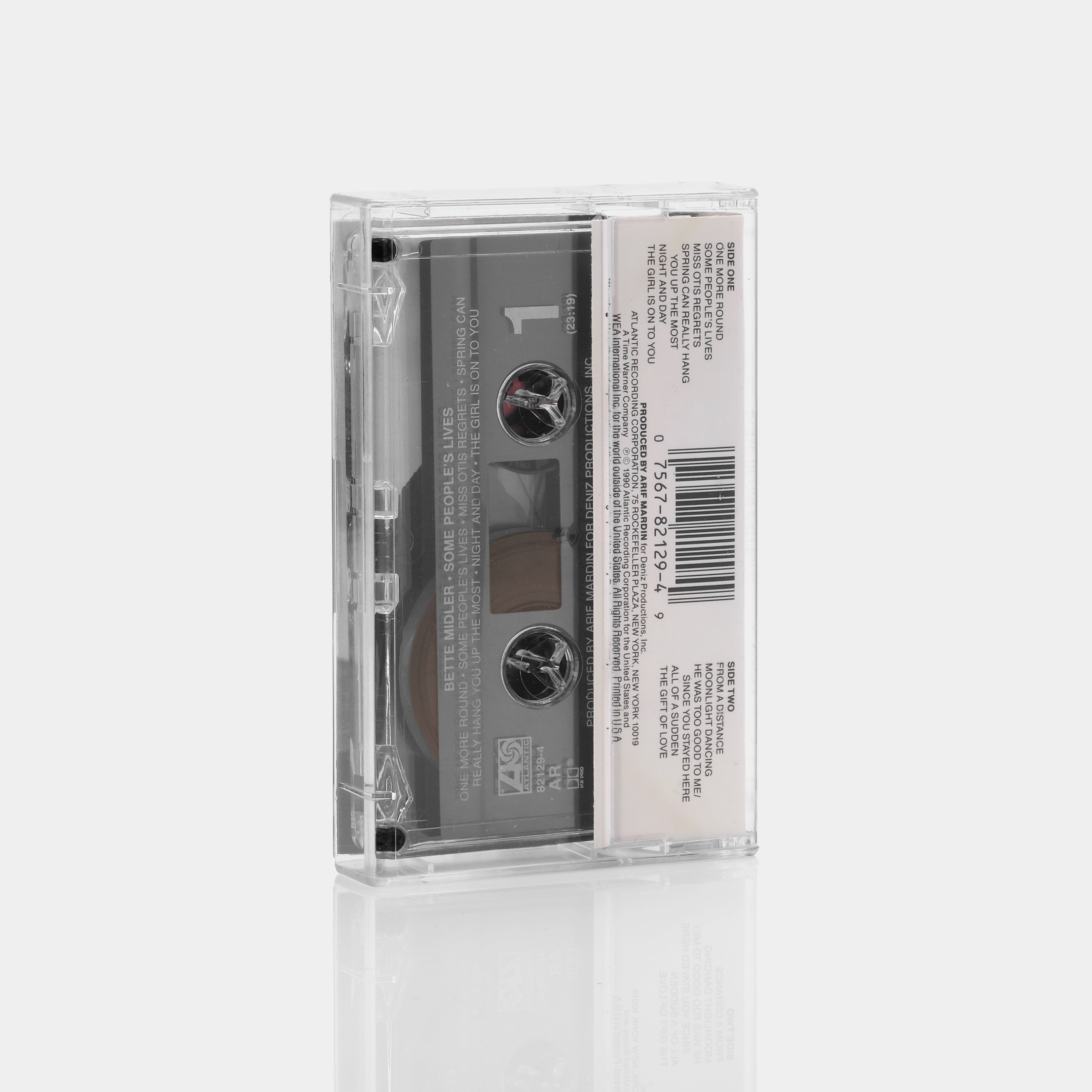 Bette Midler - Some People's Lives Cassette Tape | Vintage Music Collectible | Perfect for 90s Nostalgia & Retro Music Lovers