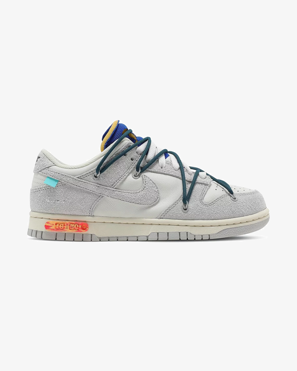 Nike x Off-White Dunk Low 'Dear Summer' Sneakers - The 50 Collection Lot 16 - Brand New Basketball Shoes for Streetwear & Summer Fashion