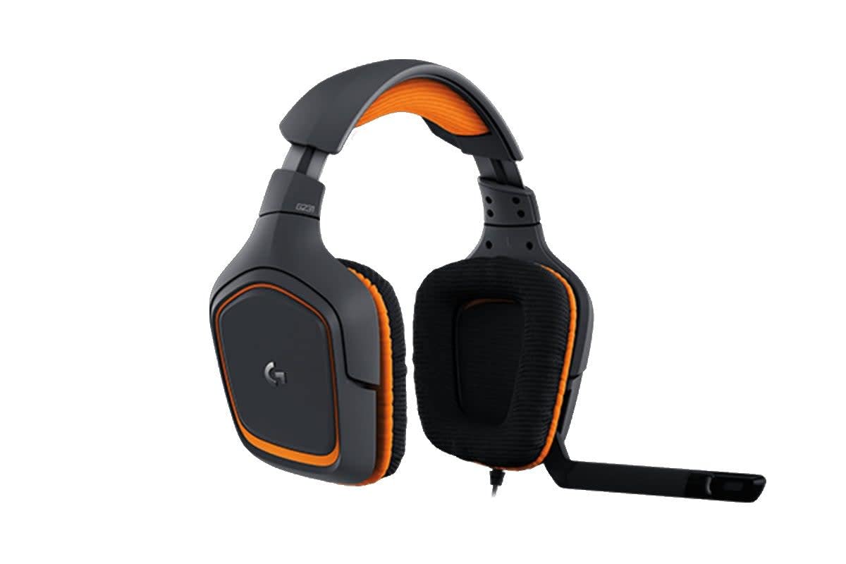 Logitech G231 Prodigy Gaming Headset with Stereo Sound - Compatible with PS4, Xbox One & Nintendo Switch - Foldable Design & Noise-Canceling Mic - Perfect for Online Gaming, Streaming & Video Calls