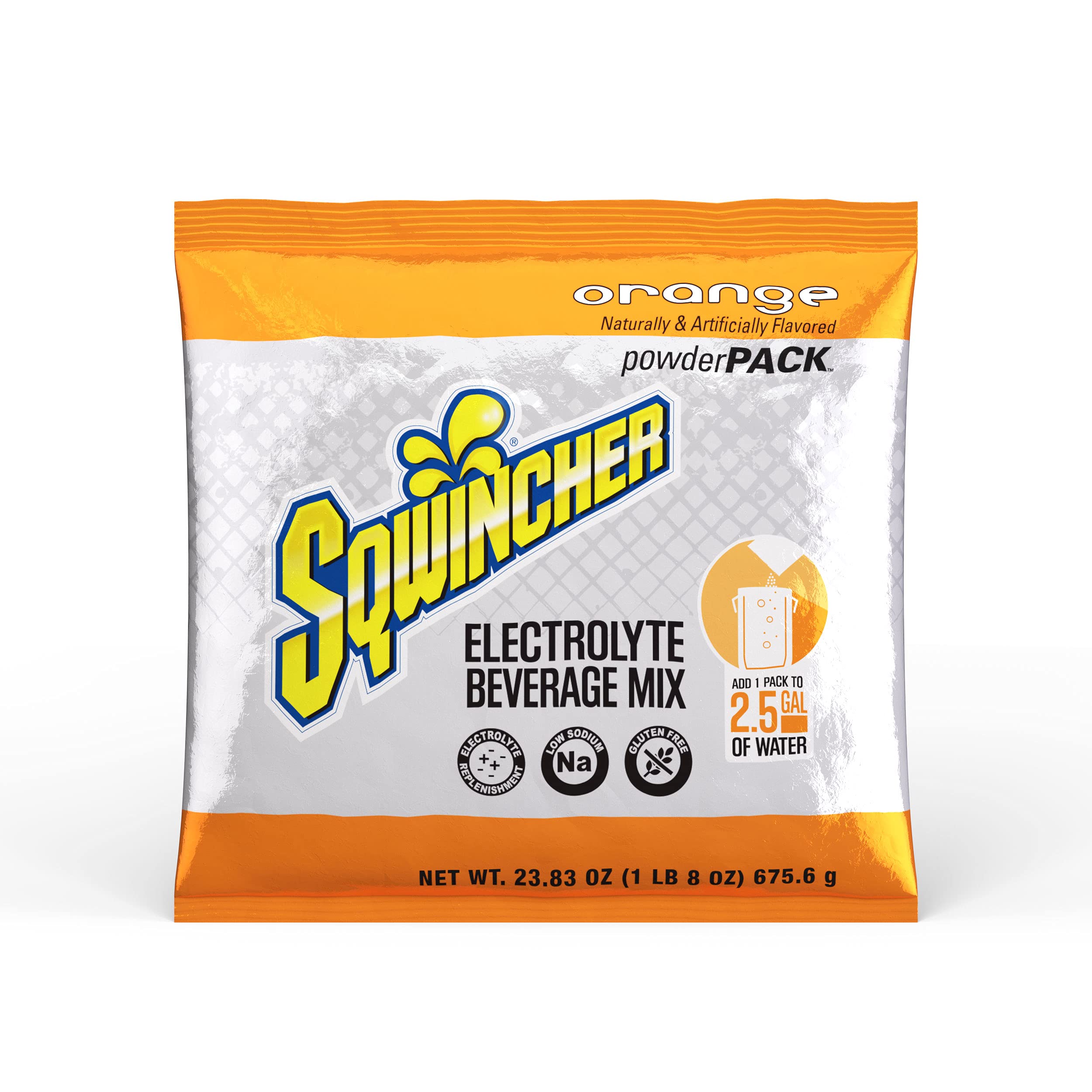 Sqwincher Electrolyte Powder Pack - Assorted Flavors Hydration Drink Mix, 23.83 oz (Pack of 32) | Ideal for Athletes, Outdoor Activities & Post-Workout Recovery