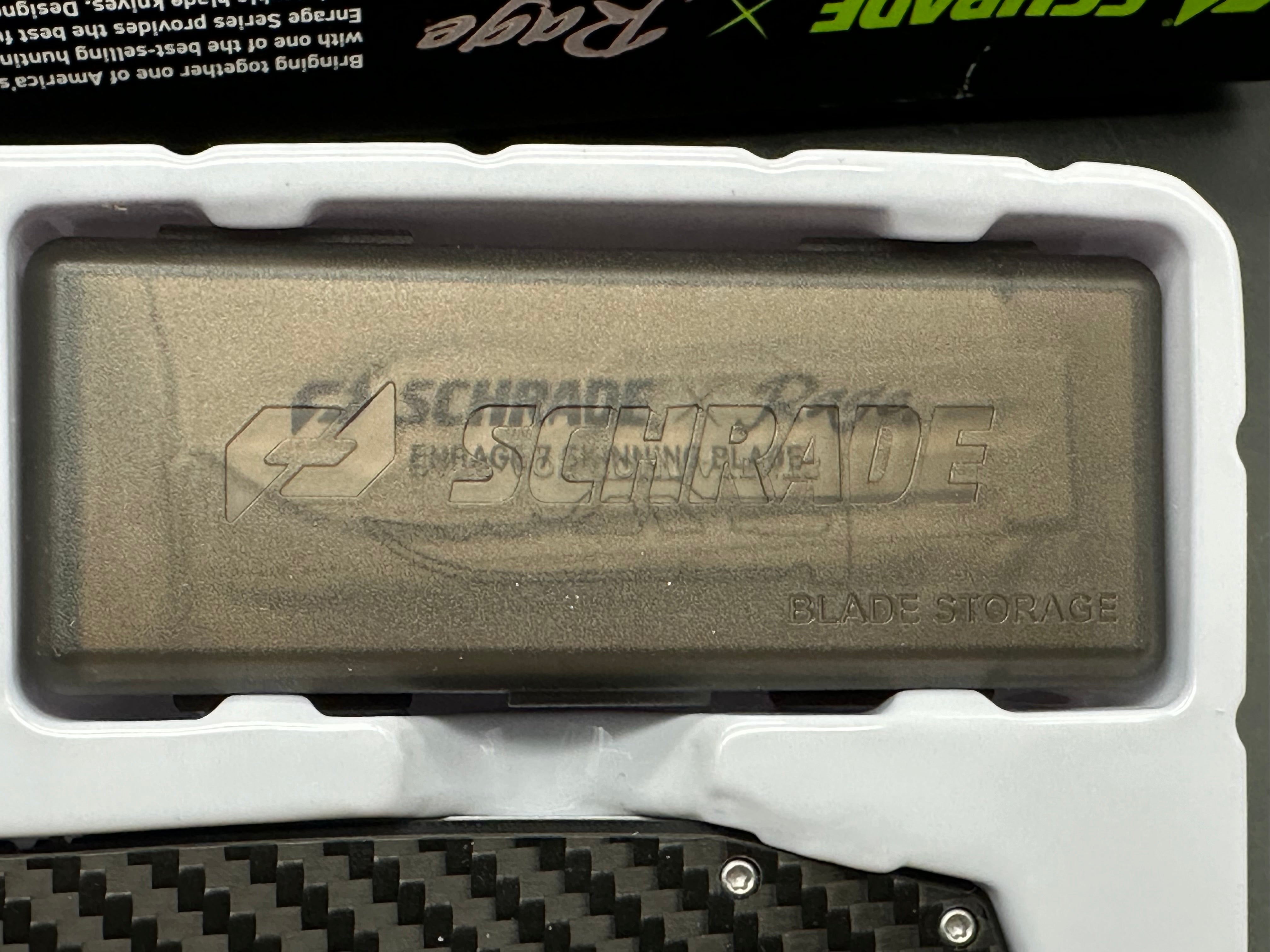 Schrade Phantom Enrage 2 Tactical Folding Knife - High Carbon Stainless Steel Blade, G10 Handle for Outdoor Camping, Hunting & Survival Gear