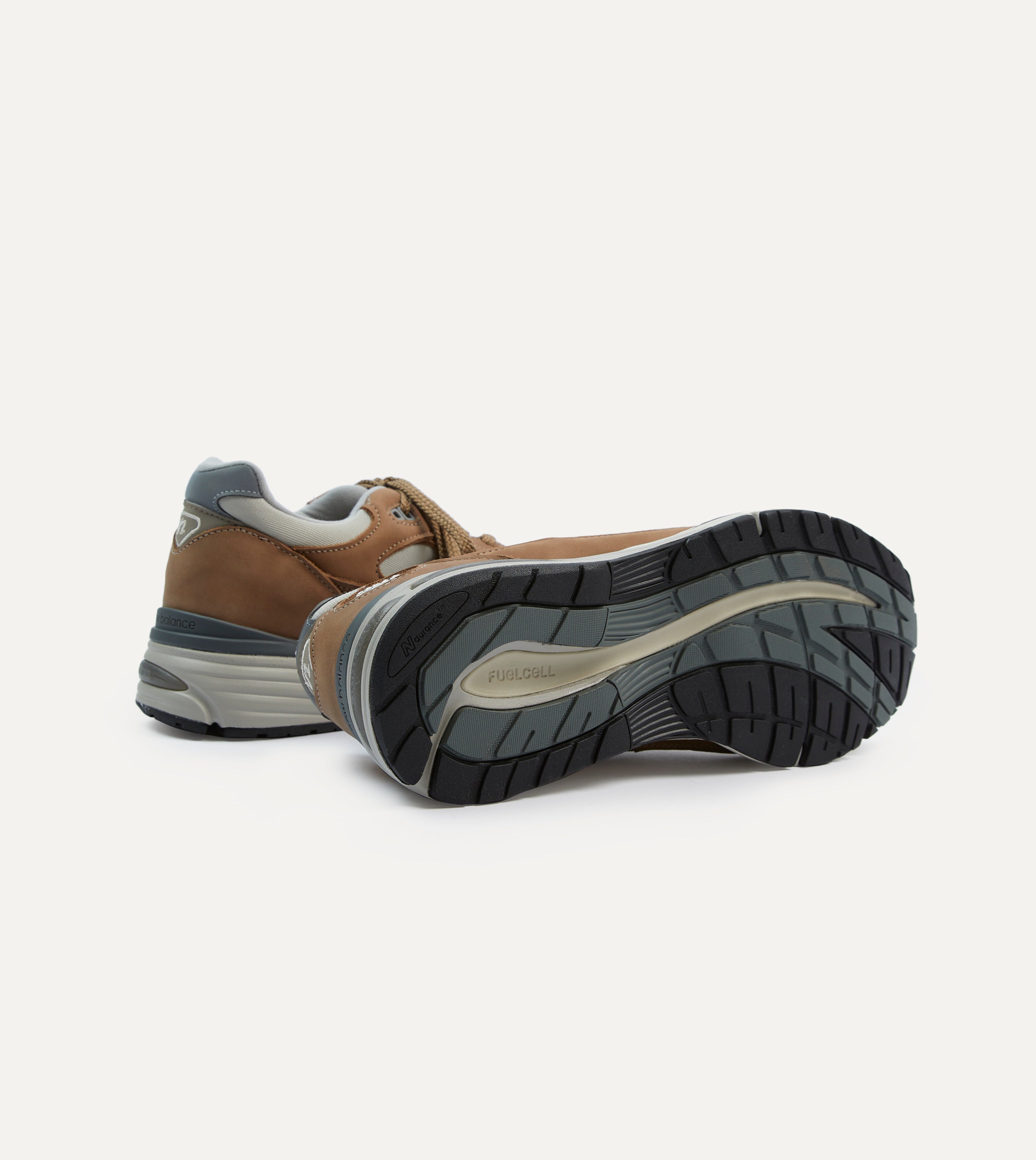 New Balance 991v2 Coco Mocca UK Made Men's Running Shoes - Lightweight Comfort for Jogging, Gym & Casual Wear