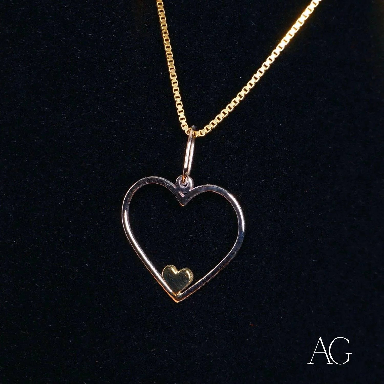 Eternal Love Heart Pendant Necklace - Sterling Silver Romantic Jewelry Gift for Her, Perfect for Anniversaries, Valentine's Day & Special Occasions