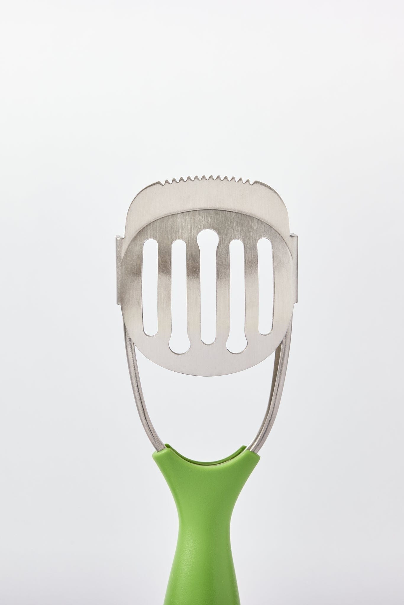 Premium Avocado Masher Tool - Stainless Steel Guacamole Maker & Soft Food Smasher - Perfect for Avocados, Bananas, Potatoes - Ideal for Kitchen, BBQ, Picnics & Baby Food Prep