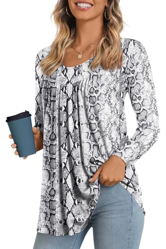 Snake Print White