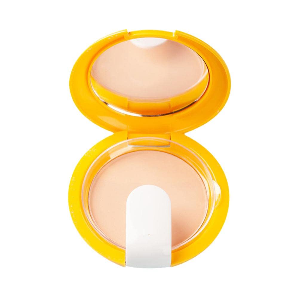 Whitening & Sunscreen Powder - Clear, Oil Control, Anti-Sweat, Non-Sticky, No Makeup Look, Concealer & Setting Powder (11g) - Perfect for Daily Sun Protection & Matte Finish