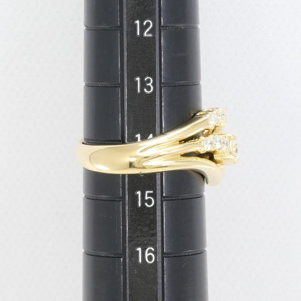 18K Yellow Gold Diamond Ring for Women - Elegant Solitaire Engagement & Wedding Band - Perfect for Proposals, Anniversaries, and Special Occasions
