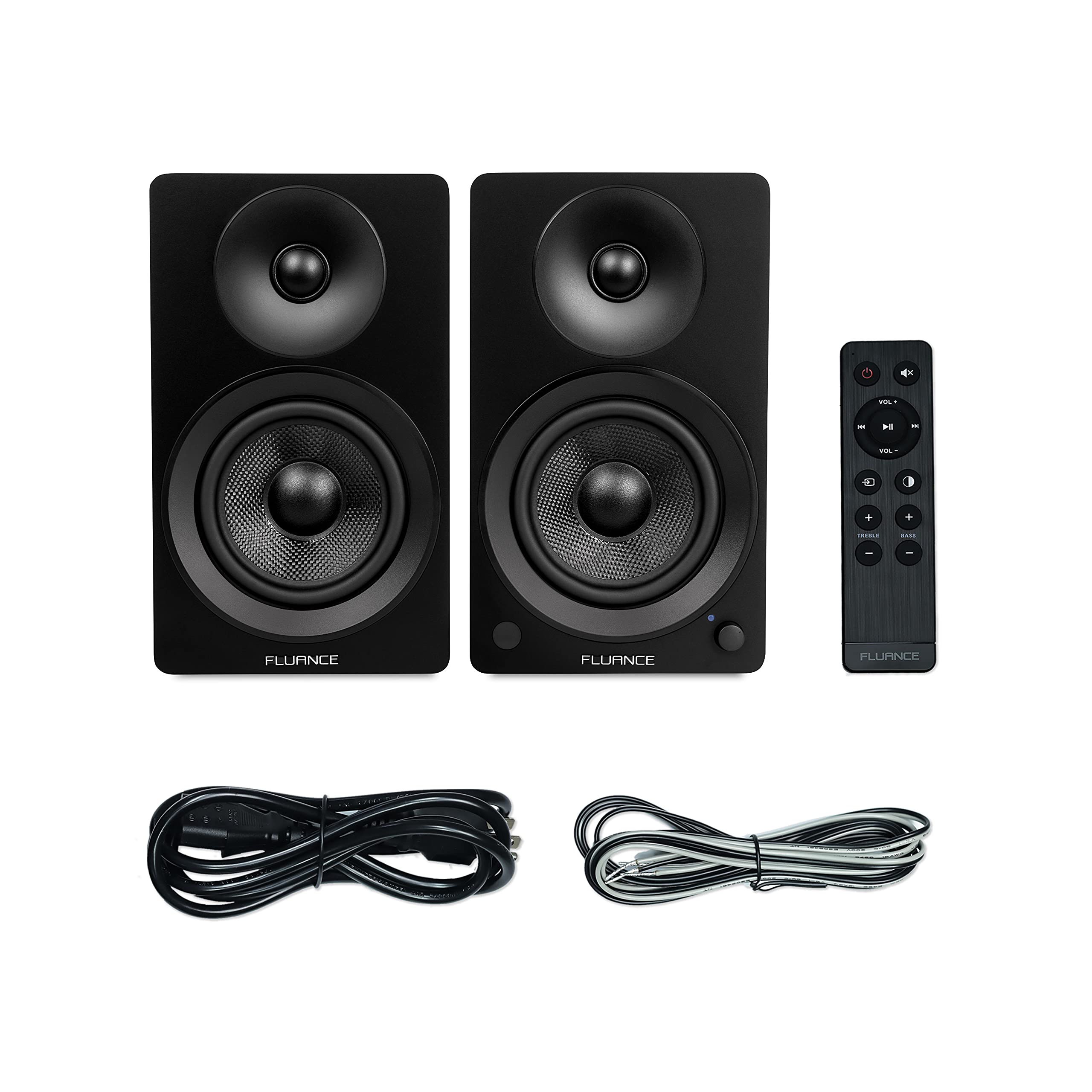 Fluance Ai61 2.0 Stereo Bookshelf Speakers with 6.5