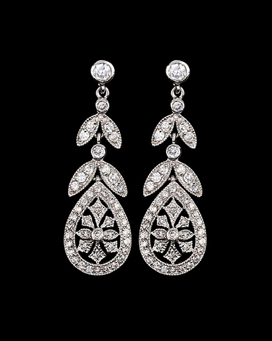 Stephanie Browne Diademe Bridal Earrings – Elegant Wedding Jewelry for Brides, Bridesmaids & Special Occasions
