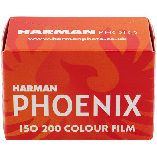 HARMAN Technology Phoenix 200 Color Negative Film 35mm Roll Film (36 Exposures) - Perfect for Street Photography, Travel & Everyday Shooting