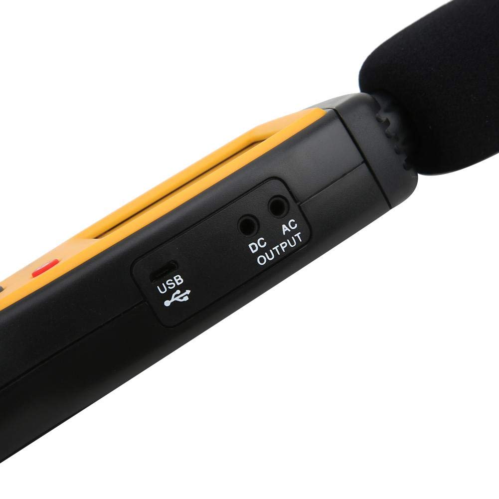 AS844+ Digital Sound Level Meter - Professional Decibel Meter for Noise Monitoring, Sound Measurement & DB Testing - Perfect for Home, Workplace, and Industrial Use