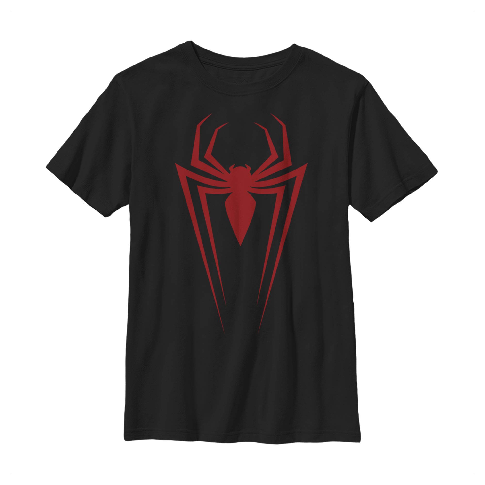 Marvel Spider-Man Icon Badge Graphic T-Shirt for Boys | Superhero Kids Tee | Perfect for Cosplay, Birthday Parties & Everyday Wear