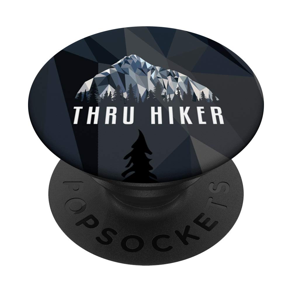 Funny Hiking Thru Hiker Low Poly Gift - Perfect for Outdoor Enthusiasts & Hiking Lovers - Great for Camping, Backpacking & Adventure Gifts