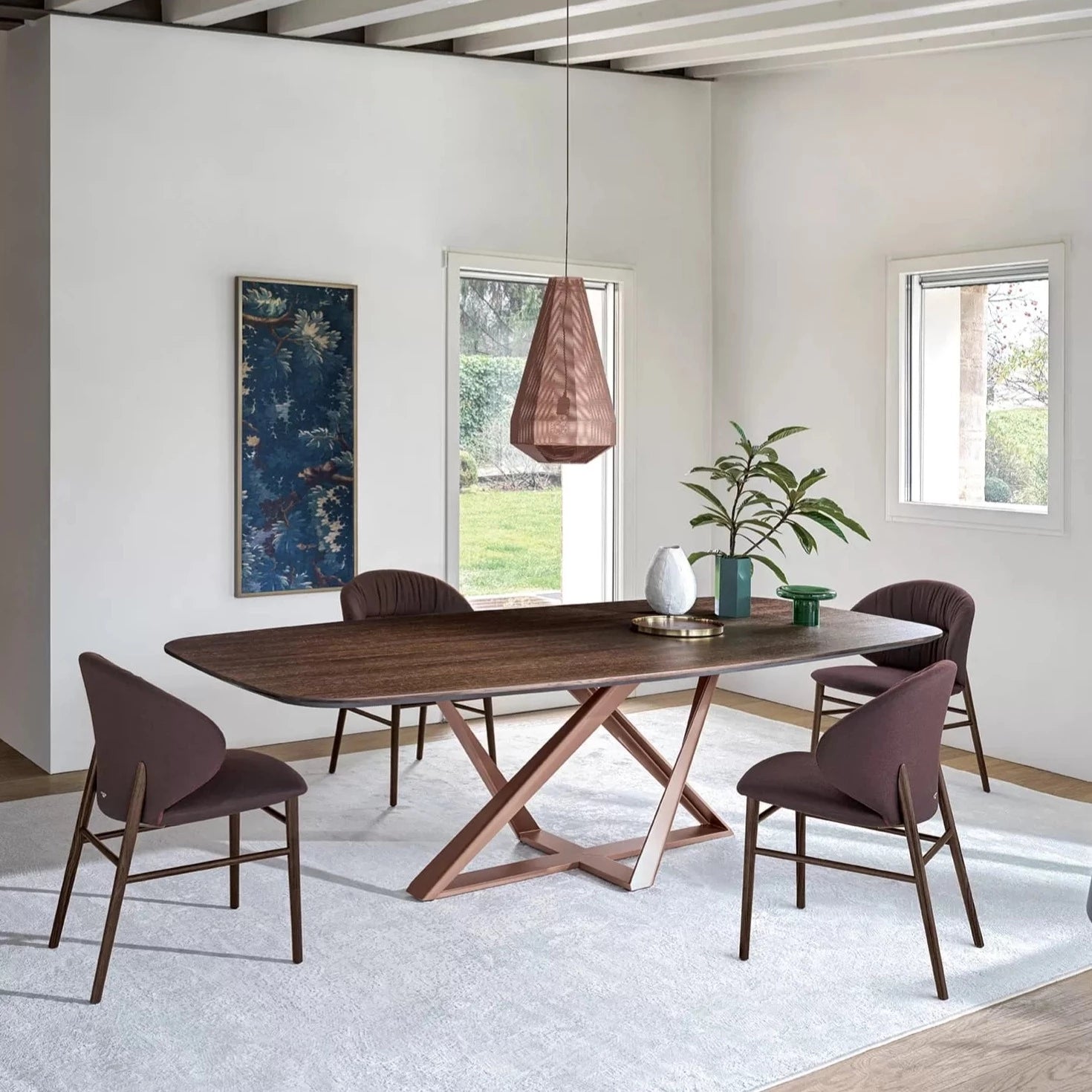 Bontempi Drop Chair - Modern Accent Chair for Living Room, Bedroom & Office - Stylish Comfortable Seating for Home Decor
