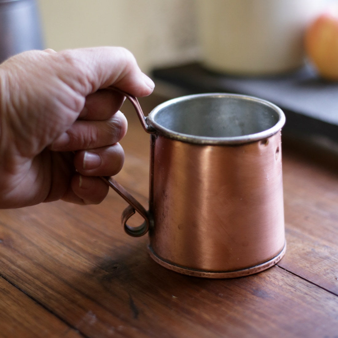 Premium Copper Measuring Cup Set - 4-Piece Kitchen Essentials for Baking & Cooking | Accurate Liquid & Dry Ingredient Measurement for Home Chefs & Bakers
