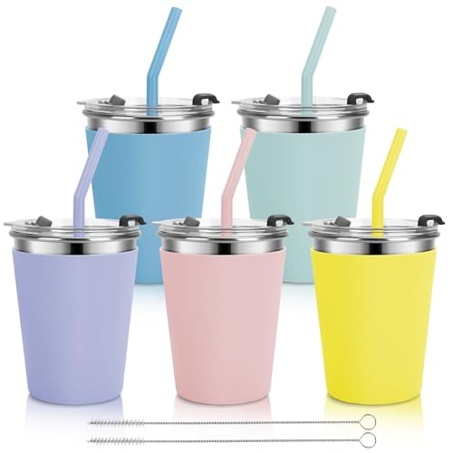 Blue, Green, Purple, Pink, Yellow