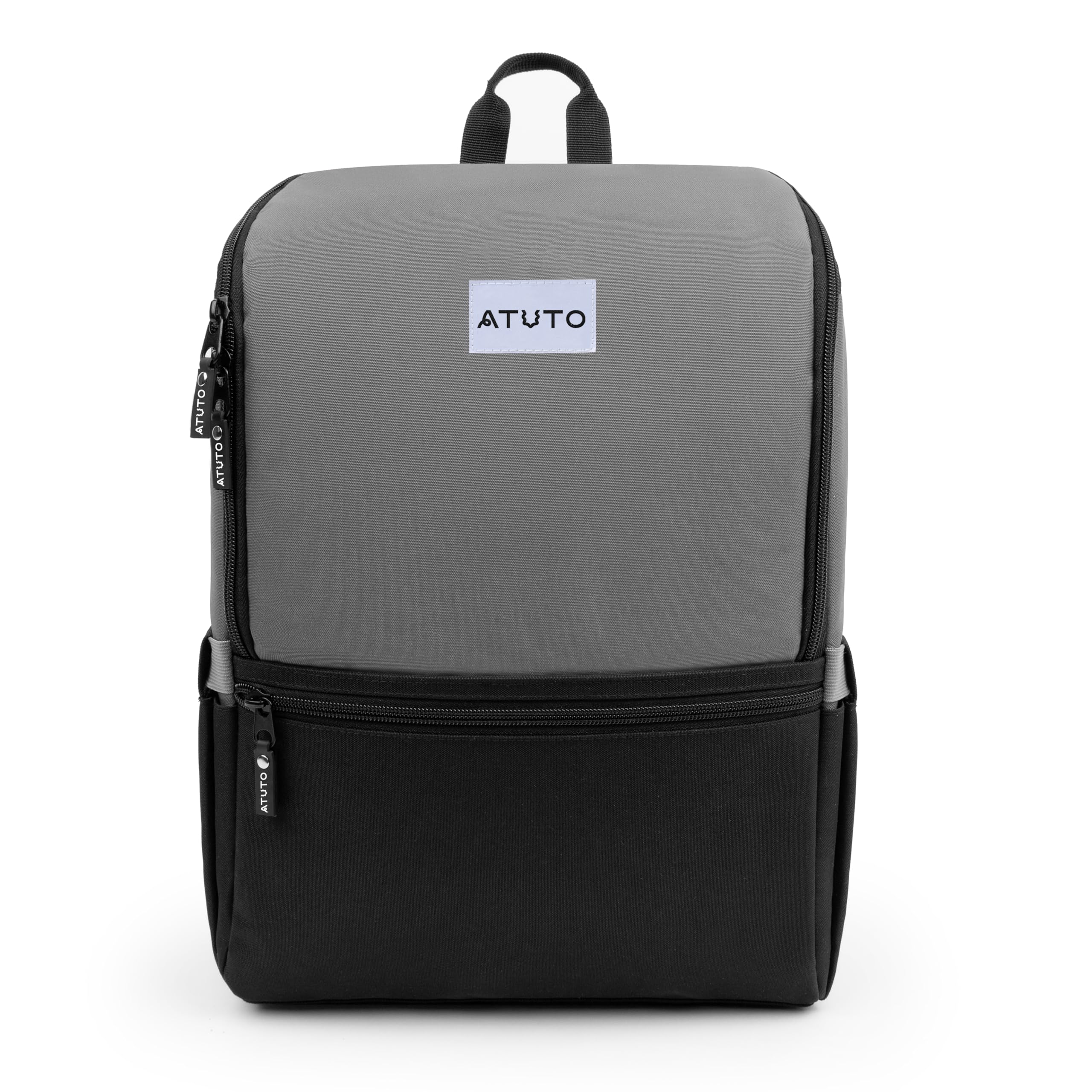 Slim Laptop Backpack with Luggage Strap & Trolley Sleeve - 16.5 Inch Laptop Backpack with Airflow Back & Full Padding (Grey) - Perfect for Business Travel, Commuting & College Students