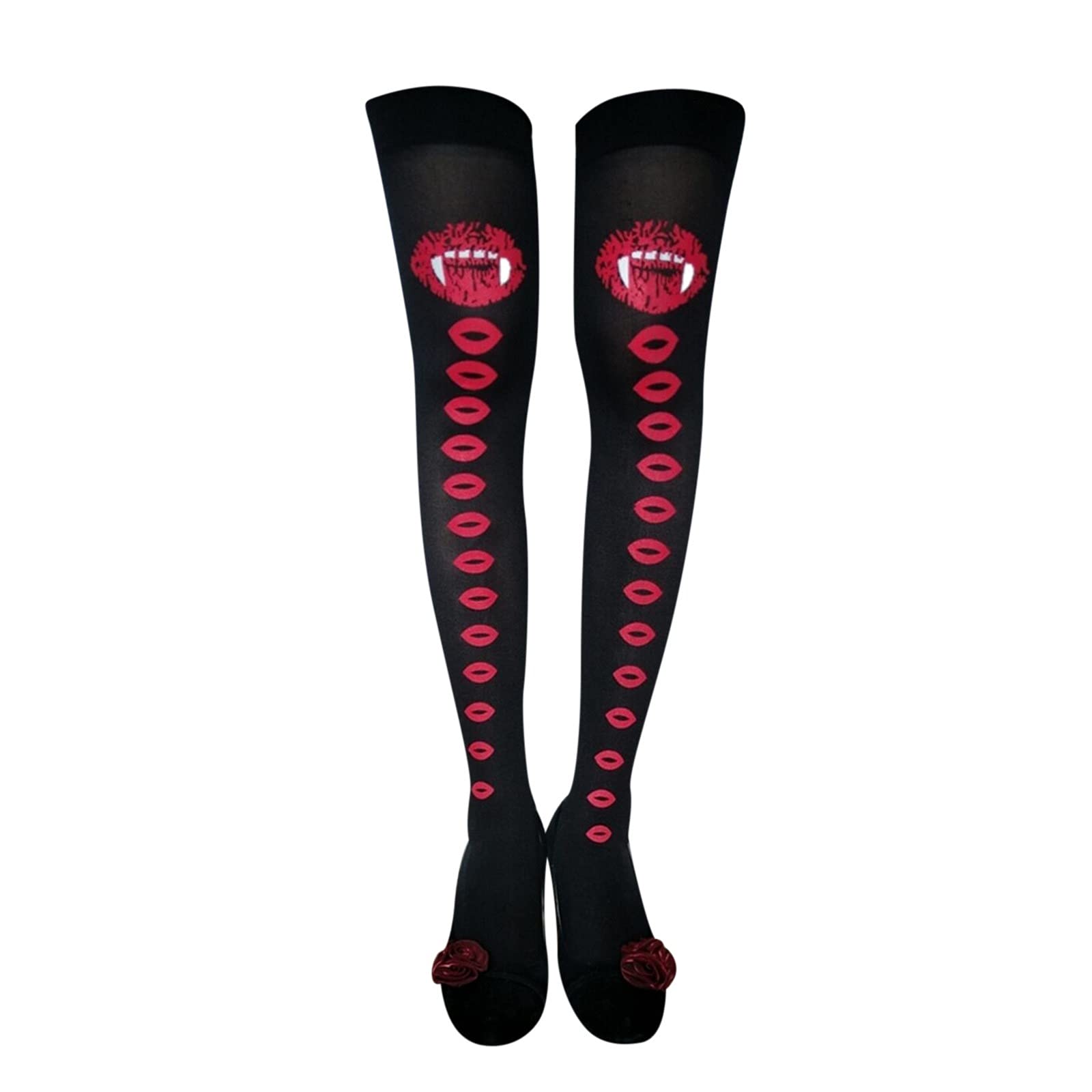 **Women's Athletic Mid-Calf to Over-the-Knee Socks - Halloween & Holiday Costume Dress Props - Perfect for Cosplay, Dance, and Themed Parties**