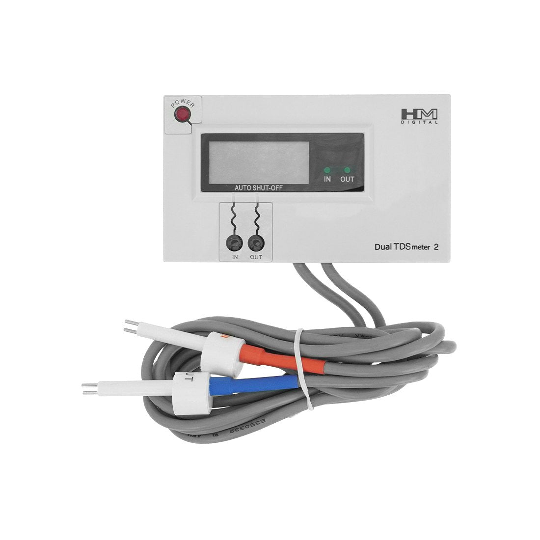 HM Digital In-Line Dual TDS Meter DM-2 - Water Quality Testing for Drinking Water, Aquariums & Hydroponics | Continuous Monitoring System